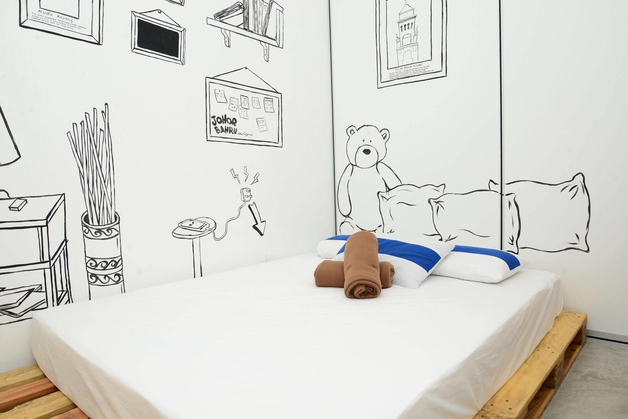 Double K Hostel Johor Bahru Extérieur photo
